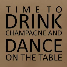 Time to drink Champagne