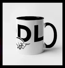 Hodl, nápis a býk Hodl, nápis a býk