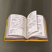 Kniha farebná otvorená