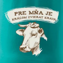 Pre mňa je kráľom zvierat krava