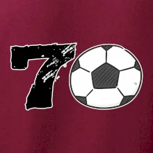 Futbal okrúhle narodeniny 70