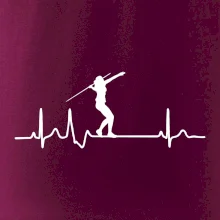 EKG hod oštepom žena