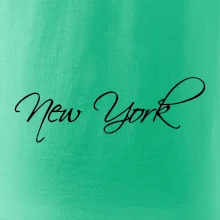 New York nápis písacím New York nápis písacím