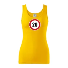 Dopravná značka - obmedzenie rýchlosti 20 Dopravná značka - obmedzenie rýchlosti 20