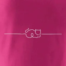 Mačka linka kreslená