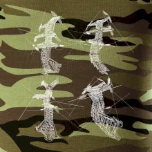 Skrútený stožiar vysokého vedenia