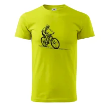 MTB kreslený cyklista MTB kreslený cyklista