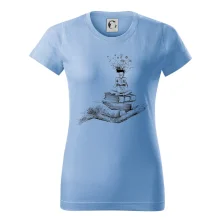 Čitateľ - ruka kreslená