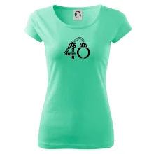 Narodeninové tričko pre policajta - putá 40