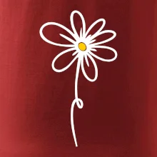 Kopretina - dole na výšku