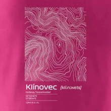Klínovec - vrstevnice v obdĺžniku