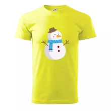 Snehuliak so šálom