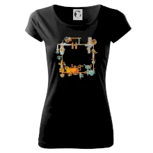 Steampunk farebná zostava Steampunk farebná zostava