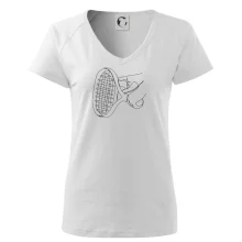 Tenisová raketa jedným ťahom