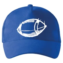 Americký futbal lopta skica