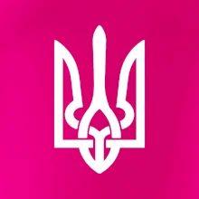 Ukrajina trojzubec veľký Ukrajina trojzubec veľký