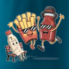 Súboj o hranolky kečup tatárka