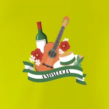 Andalucia gitara a stuha