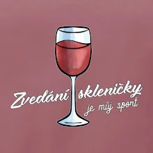 Zdvíhanie pohára je môj šport