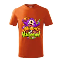 Mňam je Halloween cukríkové strašidlo
