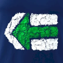 Párová turistická značka zelená