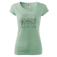 Frutarián ovocie vo štvorci