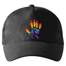 LGBT hand print