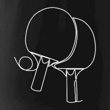 Rakety na stolný tenis jedným ťahom