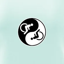 Jin jang vozíčkar Jin jang vozíčkar