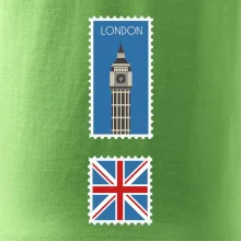 Londýn známka farebná