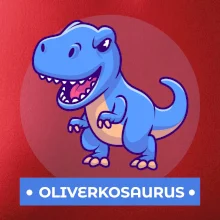 Dinosaurie mená - modrý dinosaurus Dinosaurie mená - modrý dinosaurus