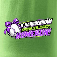 K narodeninám chcem len homerun