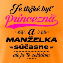Je ťažké byť princezná manželka Je ťažké byť princezná manželka