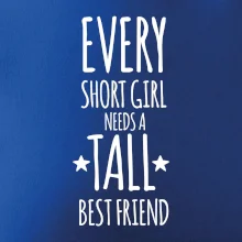 Every short girl needs a tall best friend
