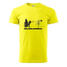 Disc golf - žena čierny obrázok