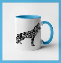 Nemecký ovčiak - tattoo