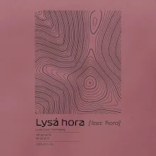 Lysá hora - vrstevnice v obdĺžniku