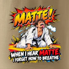 Matte vyčerpání po zápase