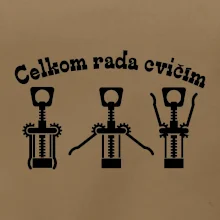 Celkom rada cvičím