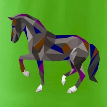 Kôň geometria farebný Kôň geometria farebný