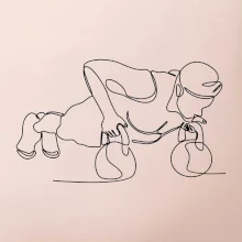 Kitebell posilňovanie jedným ťahom