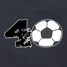 Futbal okrúhle narodeniny 40