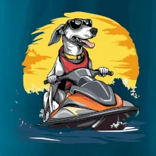 Chrt na vodnom skútri Chrt na vodnom skútri