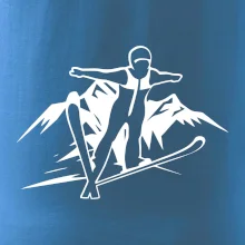 Letiaci skokan biely