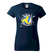 Volejbal lopta v triku Volejbal lopta v triku