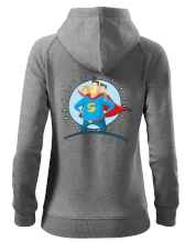 Táta superman - dievča a chlapec