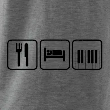 Eat sleep piano v rade