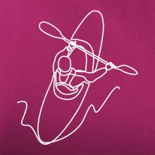 Kajak zhora jedným ťahom