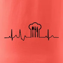 EKG kuchár čiapky a príbory