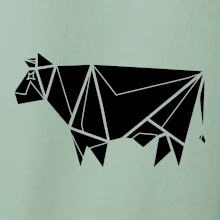 Origami krava z boku